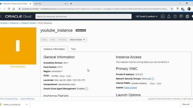 Instances Oracle Cloud Infrastructure смотреть онлайн