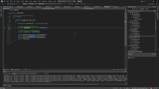 C# Урок 2.4 - UpCast, DownCast. - Old смотреть онлайн