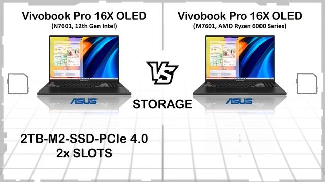ASUS VIVOBOOK PRO 16X OLED INTEL VS ASUS VIVOBOOK PRO 16X RYZEN смотреть онлайн