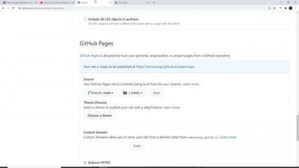 Getting Started with GitHub Pages