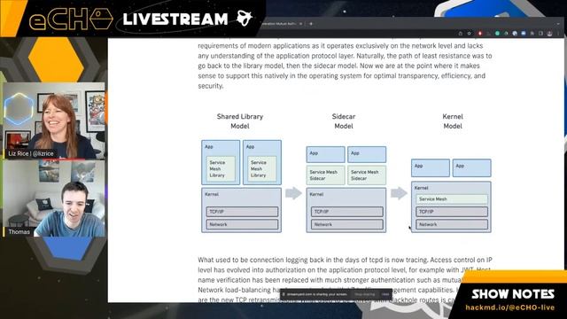 What is Cilium Service Mesh? - Interview with Thomas Graf on eCHO Livestream смотреть онлайн