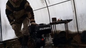 Первый запуск двигателя Лифан 188F