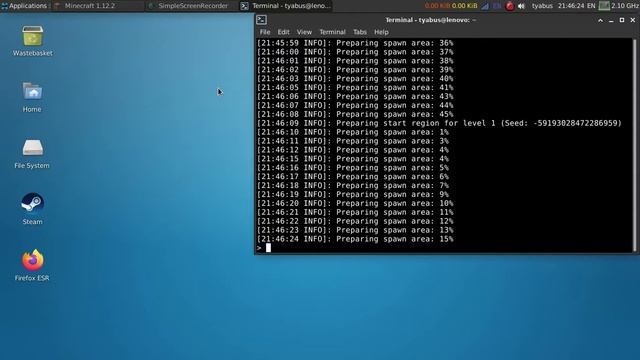 Minecraft Server (PaperMC) 1.12.2 on Orange Pi PC+ смотреть онлайн