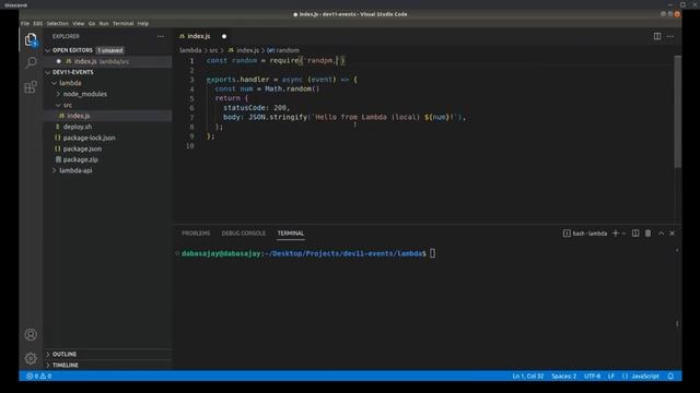 Build and Deploy Express.js Backend APIs on Serverless Lambda Functions (in Hindi) - opendevs смотреть онлайн