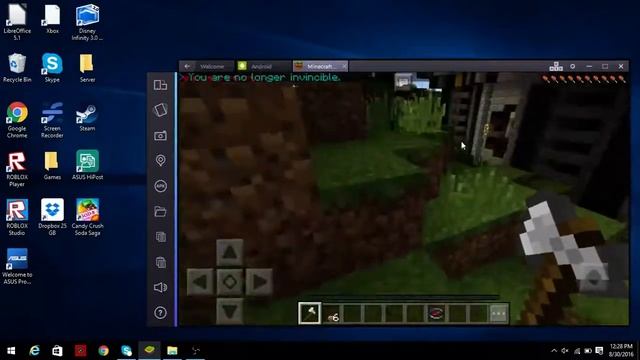 How Do you Control This On PC! | Minecraft PE | Part 1