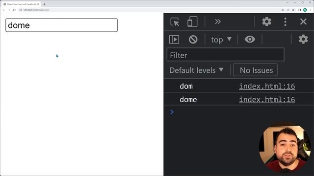 How to Detect User Input with JavaScript смотреть онлайн