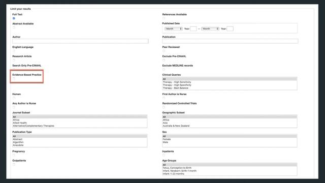 Nursing Database Search смотреть онлайн