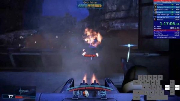 Mass Effect 3 Legendary Edition Speedrun Any% NG+ 2:29:41 The Great Achievement 2:30 Sub Done