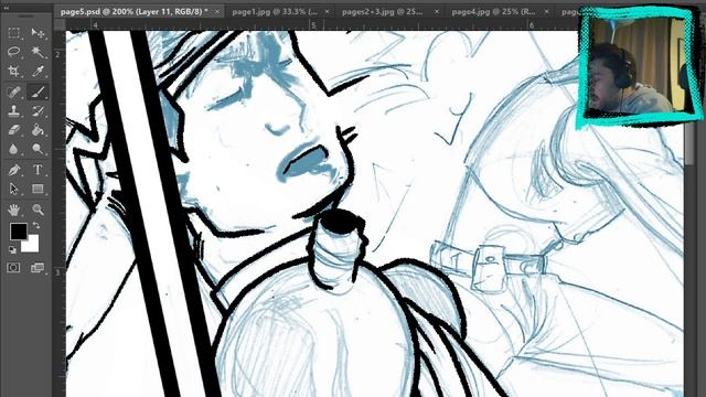 Inking Comics in Photoshop! (8/11/2020) смотреть онлайн