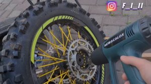 Замена подшипников ступицы питбайка regulmoto seven