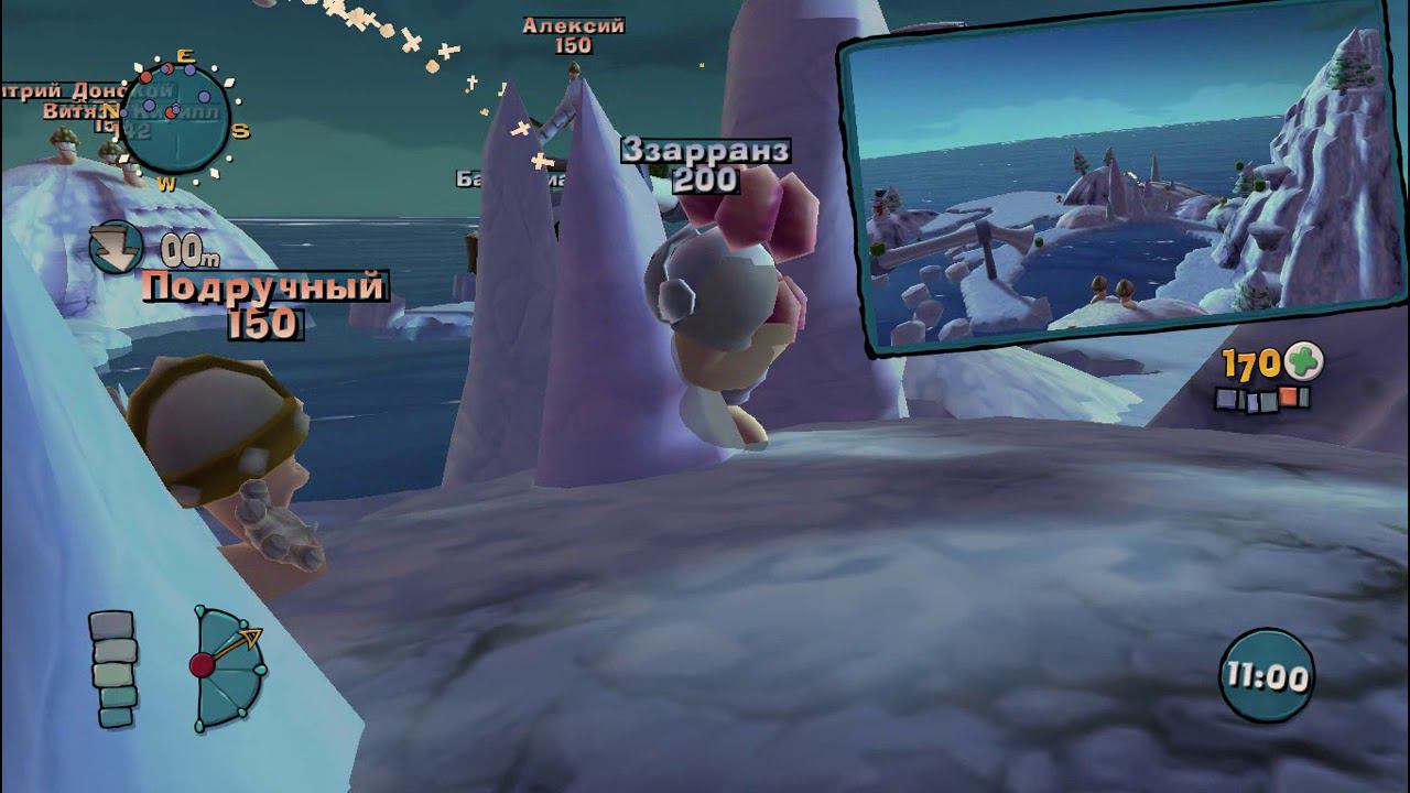 Ледовое побоище- Worms Ultimate Mayhem смотреть онлайн