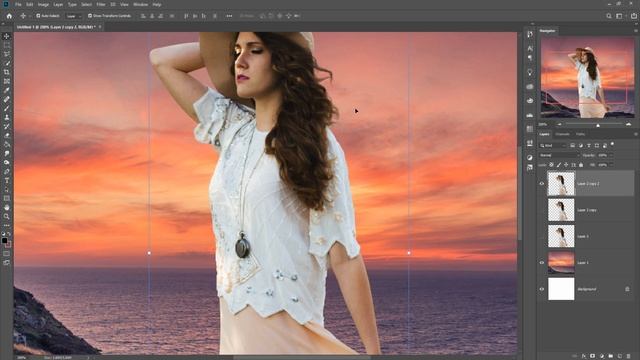 1 Minute Match Color Automatic In Photoshop