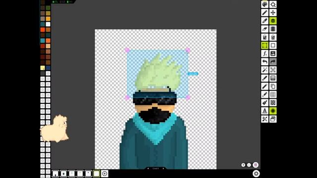 Рисуем гифки для стрима #pixelstudio смотреть онлайн