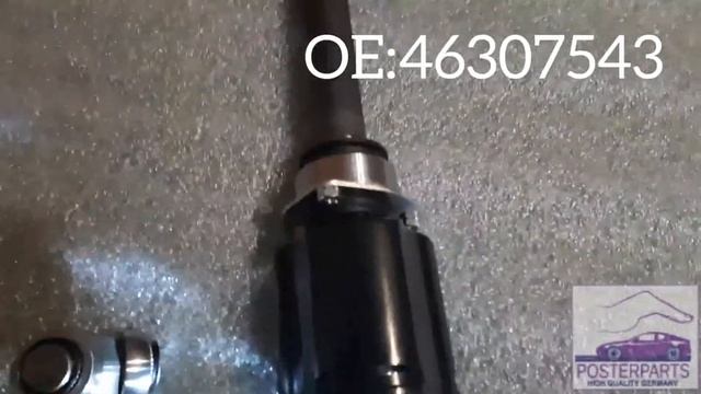 46307543 промежуточный вал промвал с шрусом на FIAT DOBLO супер качество! смотреть онлайн