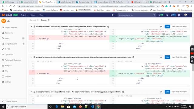 how to raise merge request and merge raised request in git lab hindi/english (updated 2021) смотреть онлайн