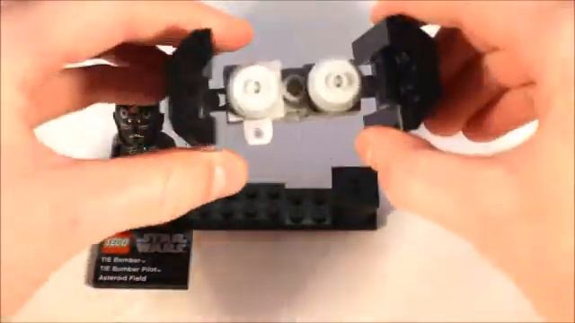 Lego Star Wars 75008 Tie Bomber & Asteroid Field Stop Motion Speed Build смотреть онлайн
