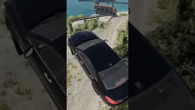 BeamNG.drive. Free flight Volvo Polestar & Mercedes-Benz CLS C218 & Civetta Scintilla. смотреть онлайн