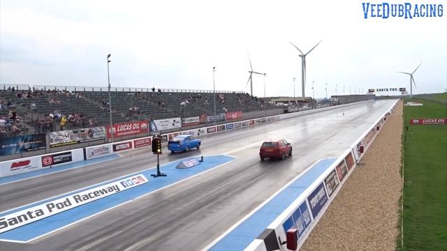 VW Type 3 Fastback 1.8t 265bhp - 1/4 Mile 12.73 @ 107mph смотреть онлайн
