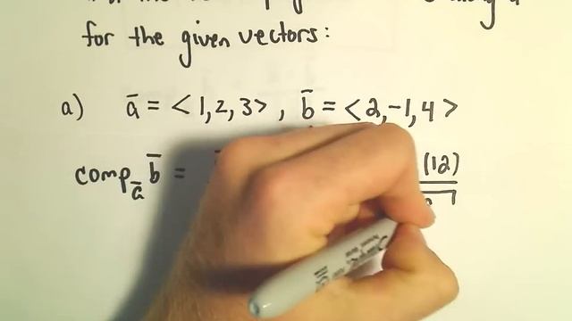 Orthogonal Projections - Scalar and Vector Projections смотреть онлайн