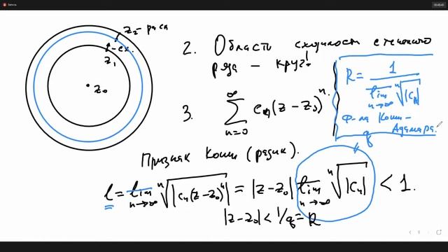 Лекция по спецразделам матанализа №12. Сходимость степенного ряда. Ряд Тейлора. смотреть онлайн