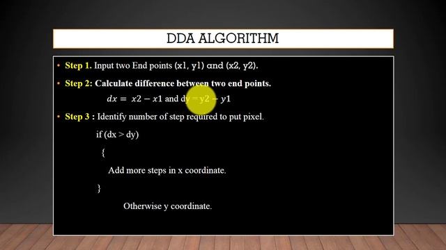 DDA Line Drawing Algorithm in Computer Graphics ~xRay Pixy смотреть онлайн