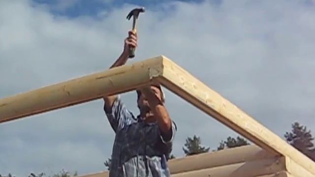 Строительство дачного дома из бруса смотреть онлайн