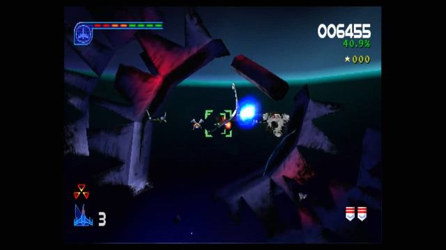 Galaga: Destination Earth - Playstation 1 (PSX) (PS1 Mini Classic Gameplay) смотреть онлайн