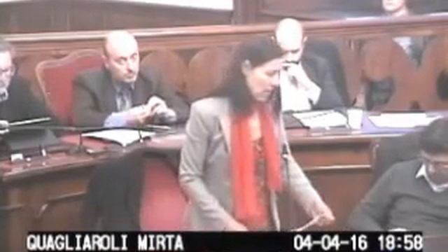 Mirta Quagliaroli 4 Apr 2016 Matrimoni Civili (odg 2)