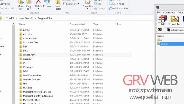 Setting Up Eclipse in windows7 and windows8 Java Development (By Gowtham Raj | gowthamraj.com) смотреть онлайн