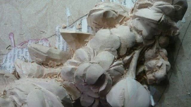 WOODCARVING ( PART 1) :Limewood Foliage Carving ( Supraporte )