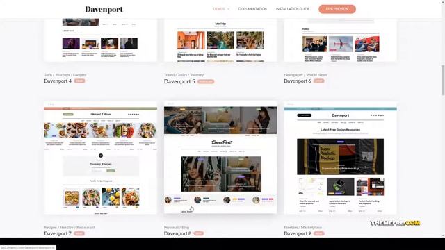TF!item!davenport multipurpose blog and magazine wordpress theme!23765523 смотреть онлайн