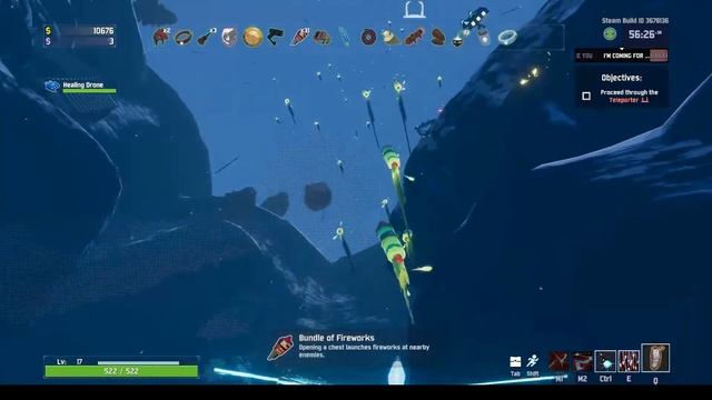 Risk of Rain 2: Infinite Fireworks Machine, or How to Instantly Obliterate Everything on the Map смотреть онлайн