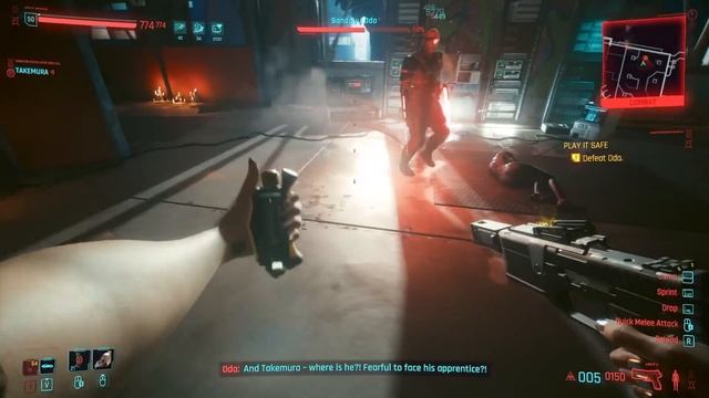 Can You Beat CYBERPUNK With The Starter Pistol? смотреть онлайн