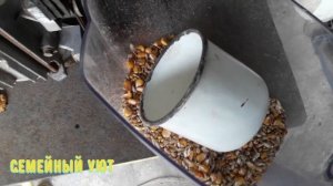 Зернодробилка своими руками из тормозного барабана и ХЛАМА. Крупорушка