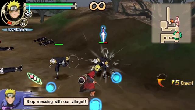 Naruto Shippuden: Ultimate Ninja Impact-Sage Mode Naruto Gameplay смотреть онлайн