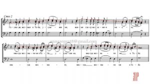 Да исправится молитва моя, муз.Речкунова - Сопрановая партия