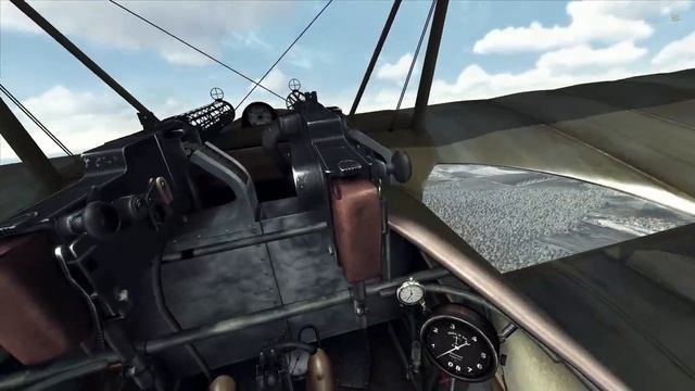 Rise of Flight. Fokker Dr.I. Обзор самолёта смотреть онлайн
