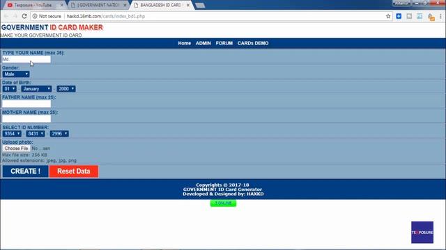 Fake NID Card For Disabled Facebook - How to create a fake NID for Facebook account verification. смотреть онлайн
