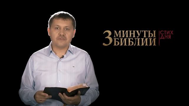 "3 минуты Библии. Стих дня" (20 августа Филимону 6) смотреть онлайн