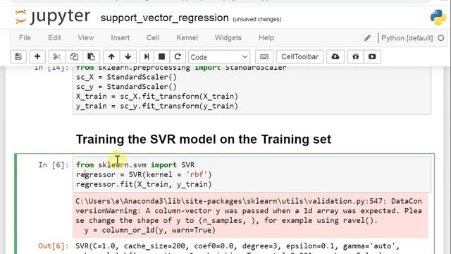 Support Vector Regression in Python | Explain | Machine Learning | Data Science смотреть онлайн
