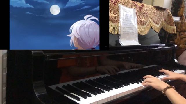 Piano Cover: Genshin Impact/Kaedehara Kazuha: Moonlit Breeze смотреть онлайн