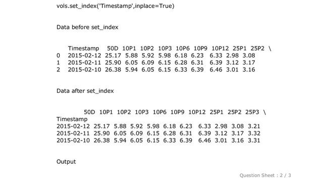 Pandas : Can't index by timestamp in pandas dataframe смотреть онлайн