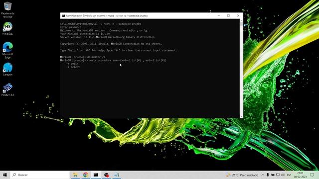 CREATE PROCEDURE Mariadb/Mysql смотреть онлайн