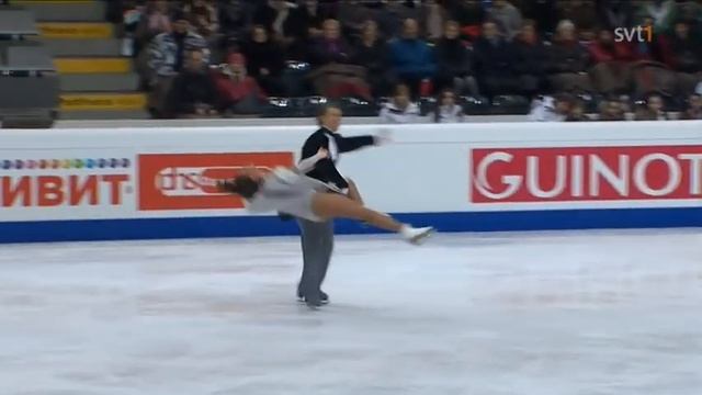 2011 Euros. Ekaterina RIAZANOVA - Ilia TKACHENKO. RUS. Short Dance. 26.01.2011 смотреть онлайн