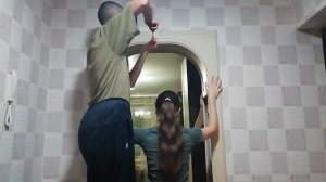 Установка межкомнатной арки