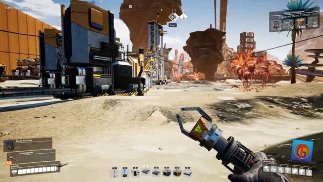 Satisfactory - Episode 3 - "Most efficient node setup" смотреть онлайн
