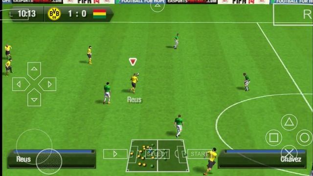 Обзор игры FIFA 14 на PSP смотреть онлайн