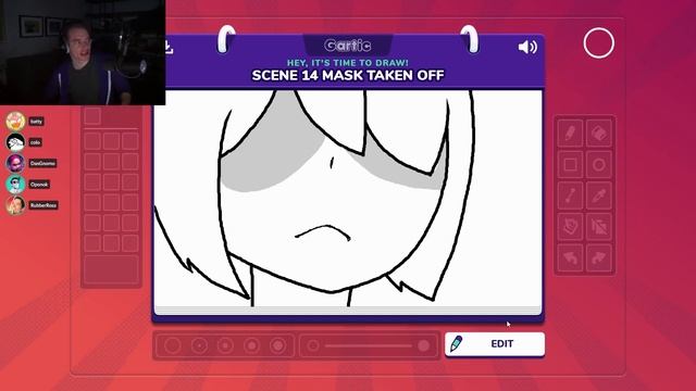 pros animated a horror film in gartic phone (no time limit) смотреть онлайн