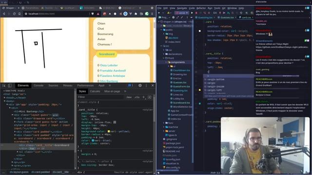 LiveCoding TS / Node : Pictionnary light part6, le design смотреть онлайн