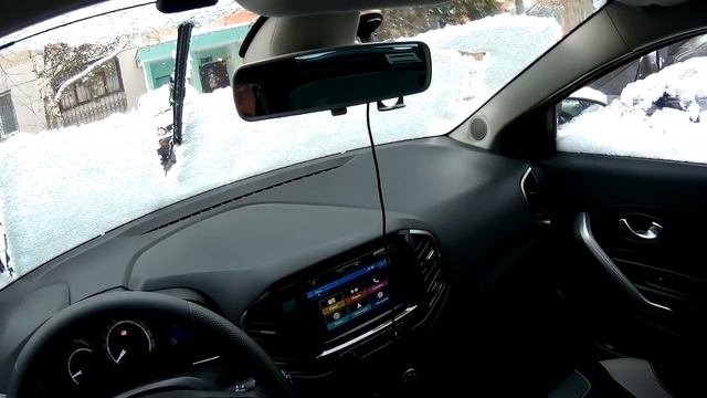 Lada Xray - скучный тест обогрева лобового стекла. смотреть онлайн
